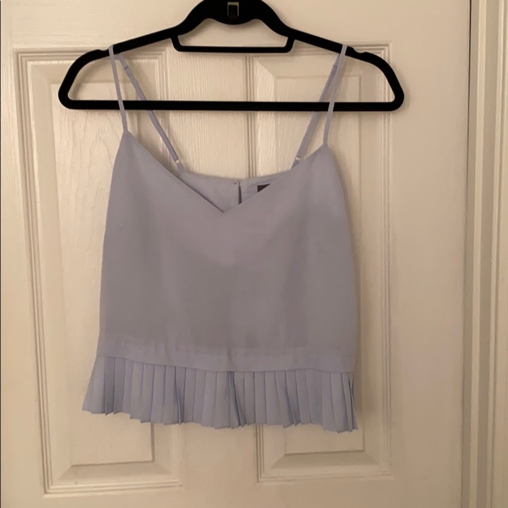 Blue French Connection tank top